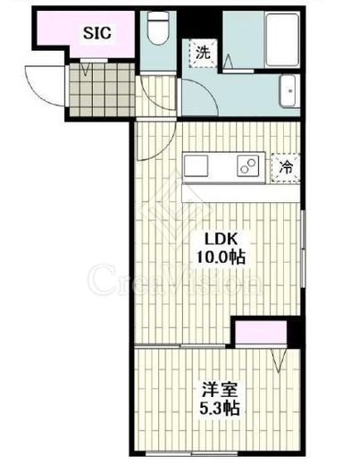 ザ・シティレジデンス学芸大学　305号室　間取り