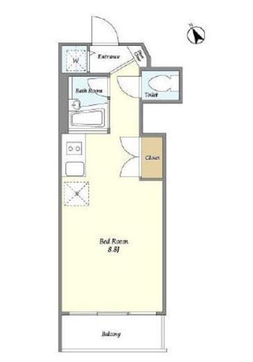 プレミアステージ大崎　604号室　間取り