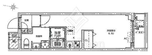 クリアルプレミア目黒 (CREALpremier目黒)　402号室　間取り