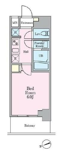 リビオメゾン大森EAST　603号室　間取り