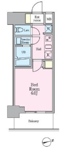 リビオメゾン大森WEST　403号室　間取り