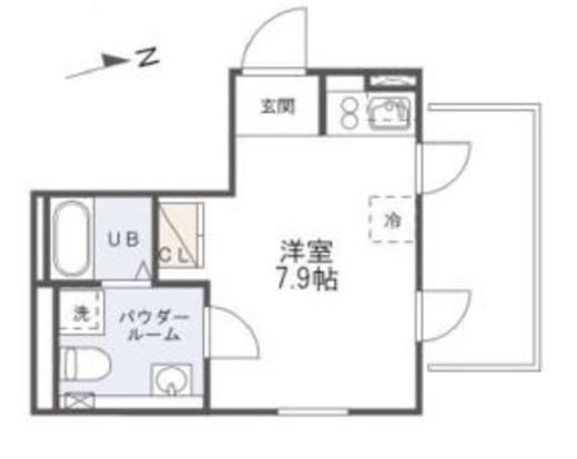 PASEO都立大学 (パセオ都立大学)　S401号室　間取り