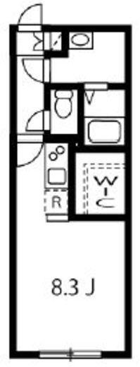 リーガランド大岡山　403号室　間取り