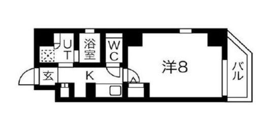 ルネサンスコート蒲田WEST　902号室　間取り