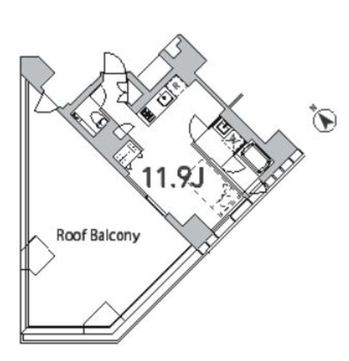 グランデュオ上馬 (GranDuo Kamiuma)　401号室　間取り