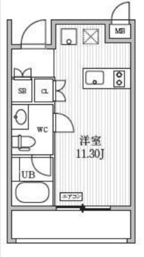 ALTERNA学芸大学 (オルタナ学芸大学)　505号室　間取り