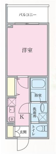 プライマル西大井グリーン　113号室　間取り