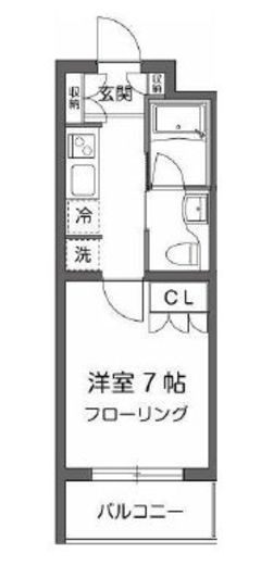 ガーデン用賀　309号室　間取り