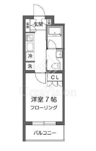 ガーデン用賀　211号室　間取り