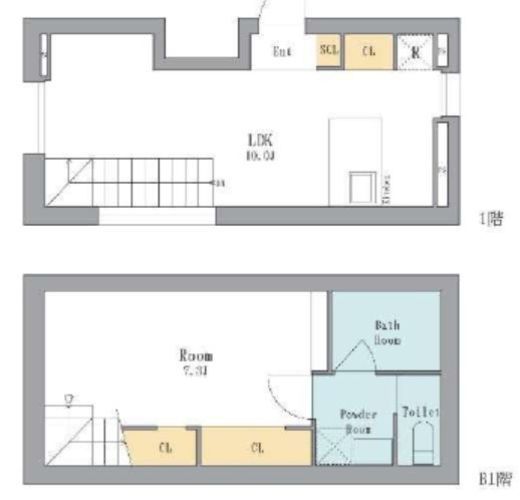 LEGALAND西五反田 (リーガランド西五反田)　103号室　間取り