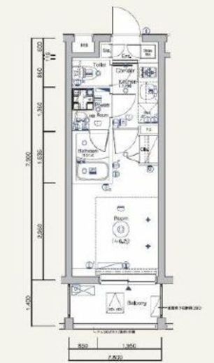 SYFORME TOGOSHI KOENⅡ (シーフォルム戸越公園2)　502号室　間取り
