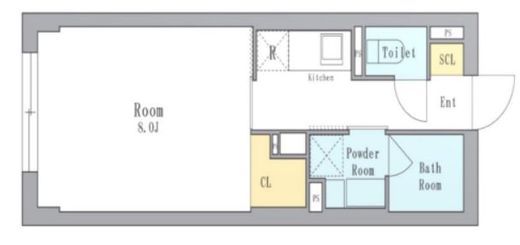 LEGALAND駒沢大学ANNEX (リーガランド駒沢大学アネックス)　305号室　間取り
