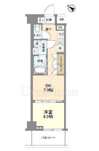 ニューミラ明大前　208号室　間取り