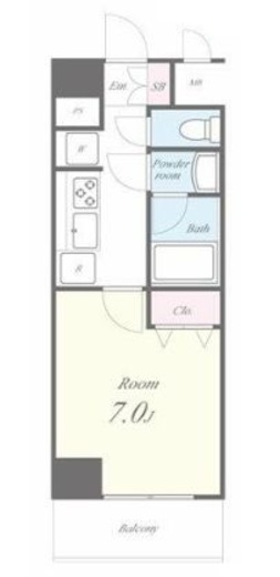 水神櫻郷レジデンス　402号室　間取り