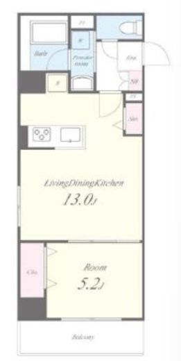 水神櫻郷レジデンス　403号室　間取り