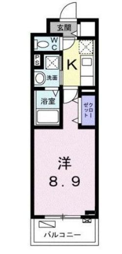 Petit maison青葉台 (プティメゾン青葉台)　303号室　間取り