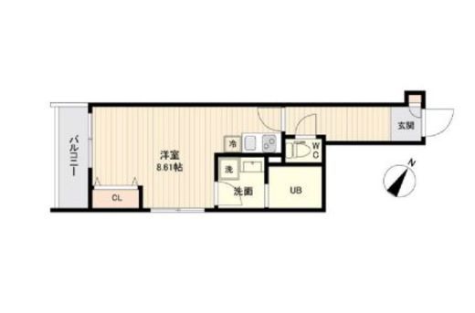 ラクラス三軒茶屋　311号室　間取り