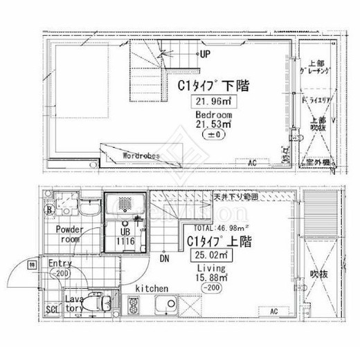 プライマル駒沢大学　103号室　間取り