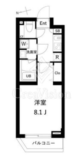 XEBEC経堂 (ジーベック経堂)　306号室　間取り