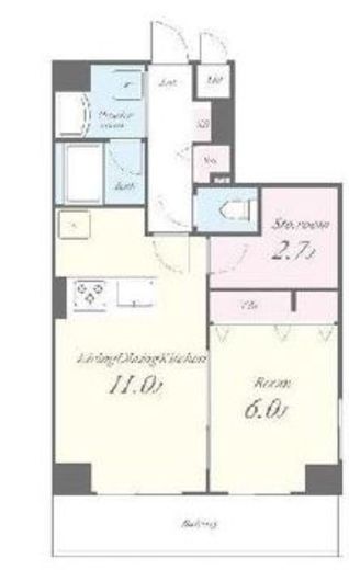 グランシャリオ新蒲田　301号室　間取り