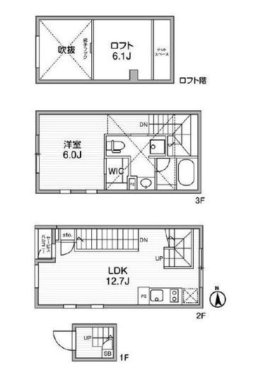 FLUFFY自由が丘 (フラッフィー自由が丘)　207号室　間取り
