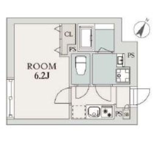 aLATO MEGURO　104号室　間取り