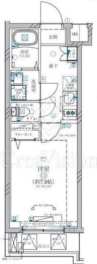 ディアレイシャス等々力　305号室　間取り