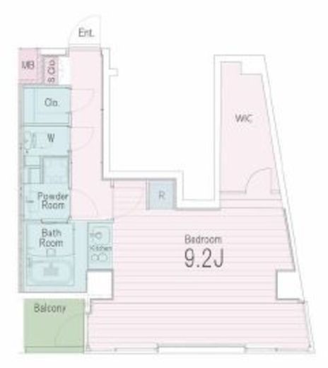 レスピール羽田　501号室　間取り
