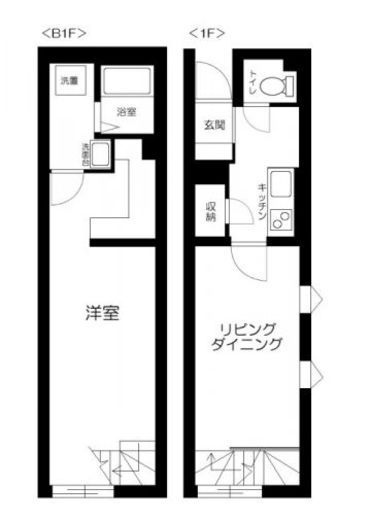 RIVENDELL EBISU　103号室　間取り