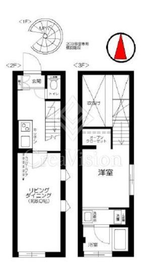 RIVENDELL EBISU　203号室　間取り