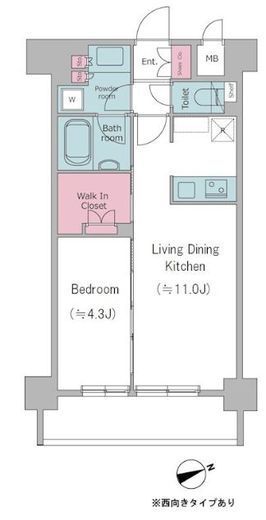 ドゥーエ西馬込Ⅱ　305号室　間取り