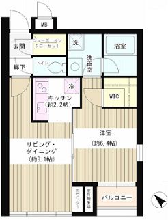 ポラリス　303号室　間取り