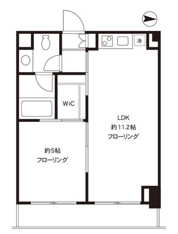 四谷デュープレックスDR　203号室　間取り