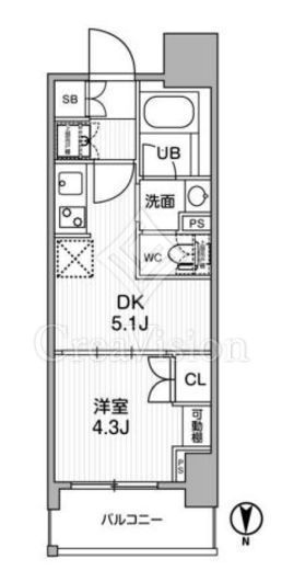 nido KAMATA　302号室　間取り
