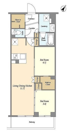 KDXレジデンス田園調布南　501号室　間取り