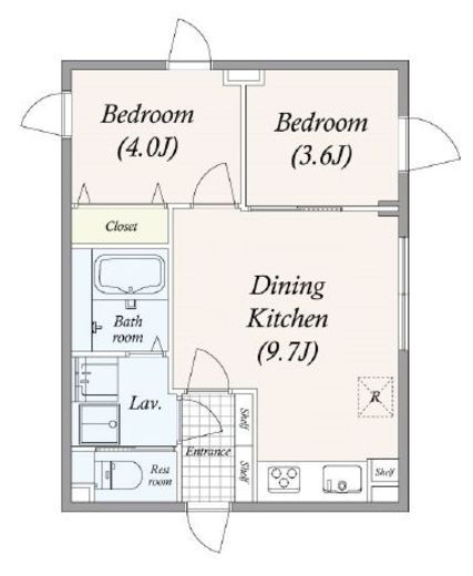GRAN PASEO目黒花房山 (グランパセオ目黒花房山)　503号室　間取り