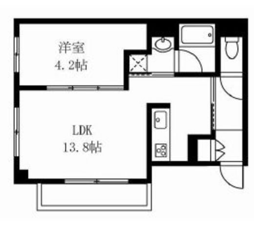 ルネスクラカタ　301号室　間取り