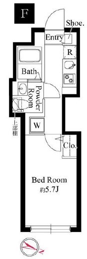 グランパセオ祐天寺ウエスト　402号室　間取り