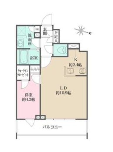 CREALpremier西馬込 (クリアルプレミア西馬込)　305号室　間取り