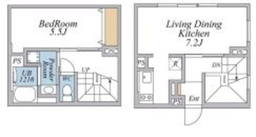 リーガランド武蔵小山アネックス　101号室　間取り
