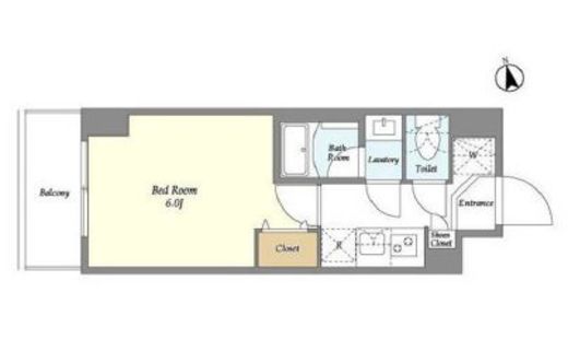 Augusta Residence大森　305号室　間取り