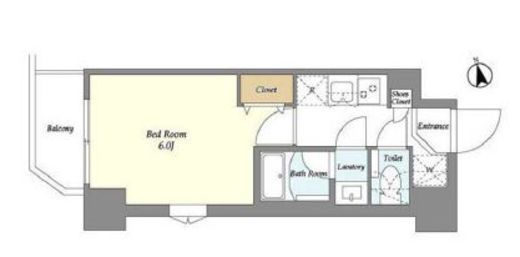 Augusta Residence大森　412号室　間取り