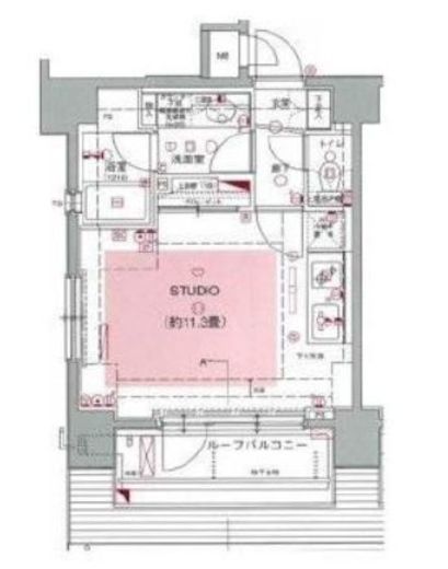 ラ・ヴェーヌ　904号室　間取り