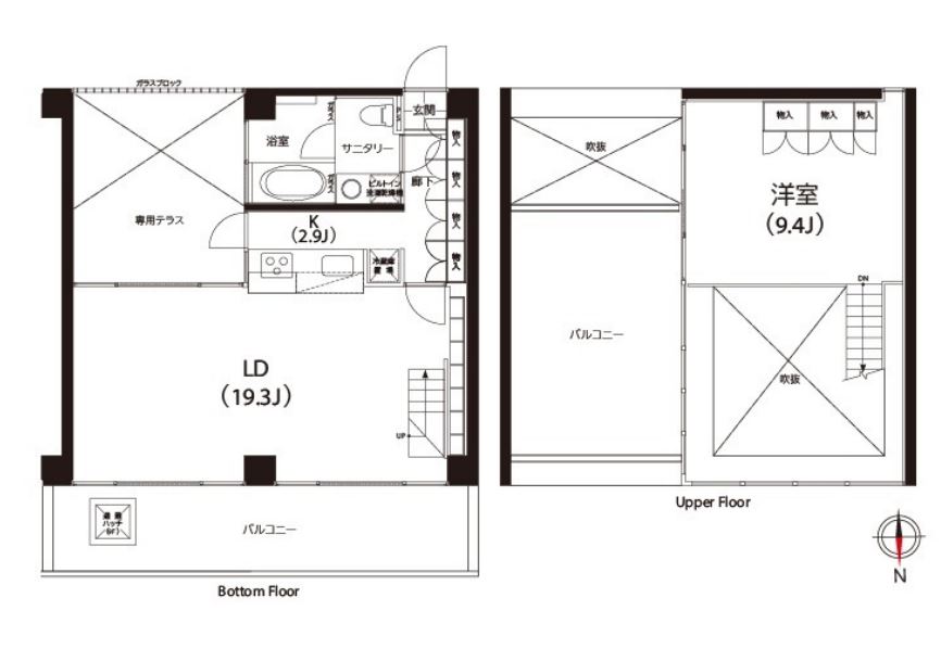 クイズ恵比寿　907号室　間取り