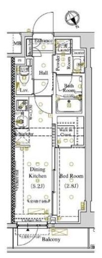 ARKMARK東大井 (アークマーク東大井)　316号室　間取り