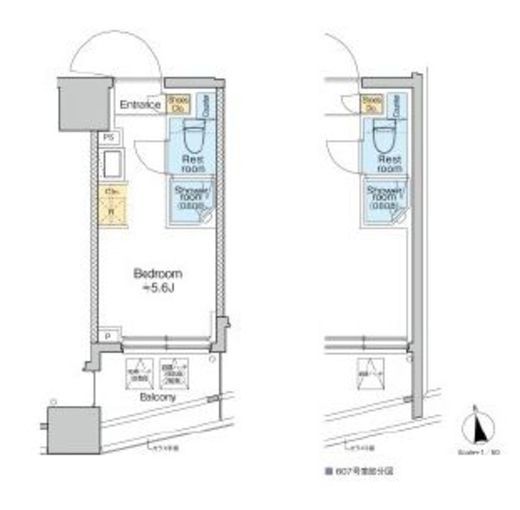 TOMORE品川中延　307号室　間取り
