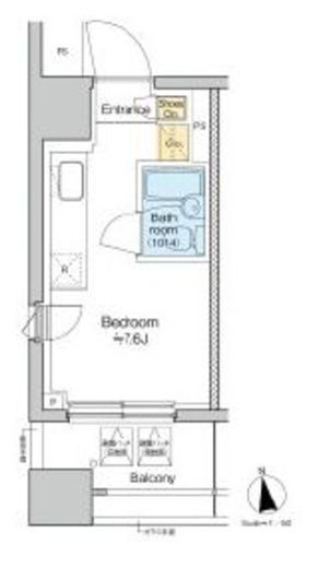 TOMORE品川中延　501号室　間取り