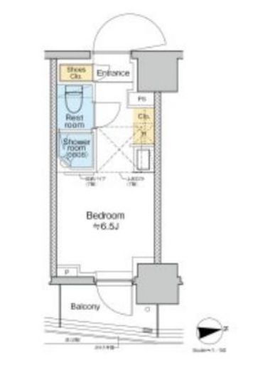 TOMORE品川中延　102号室　間取り