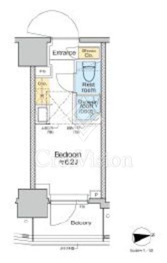 TOMORE品川中延　703号室　間取り