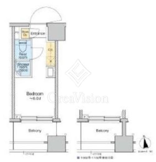 TOMORE品川中延　202号室　間取り